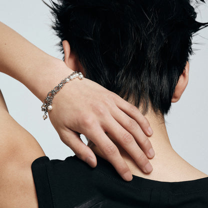 Bad Pomegranate Pearl Bracelet