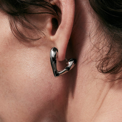 Punk Moth Pattern Earrings