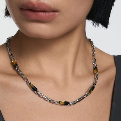 Gradient Tourmaline Handmade Necklace