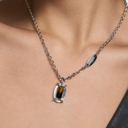 Stilyaga Hollow Tourmaline Necklace