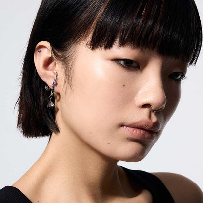 Christmas Colored Crystal Earrings