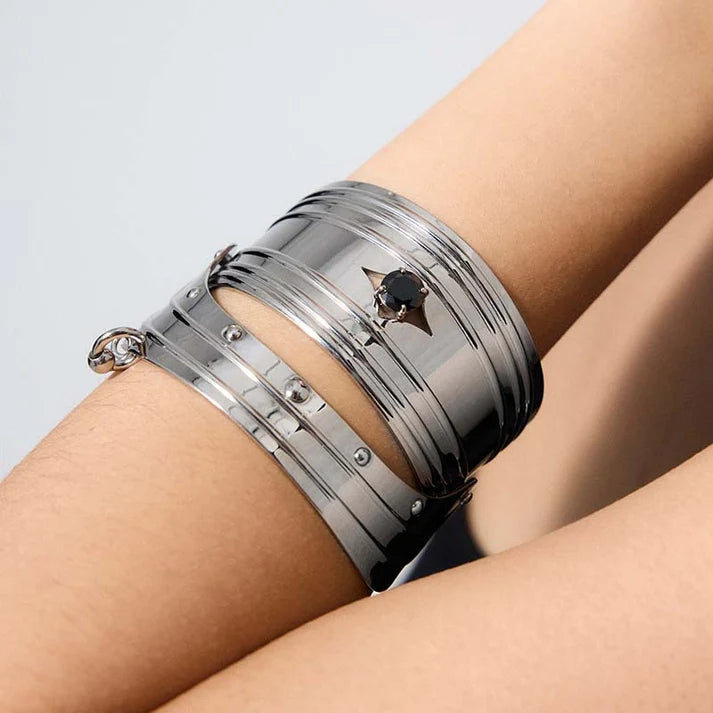 Knight Armor Double-Layer Bundle（Bracelet + Ring）