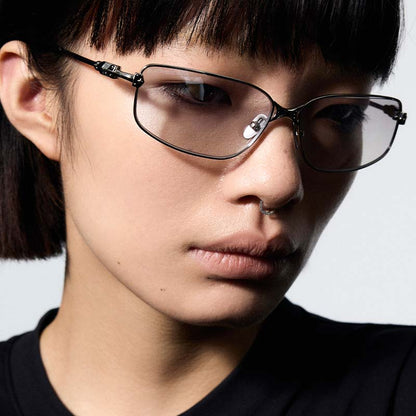 Full-Frame Metal Sunglasses