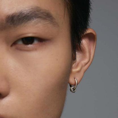 S925 Sterling Silver Zirconia Huggie Hoop Earrings