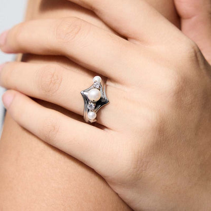 Knight Armor Beaded Ring