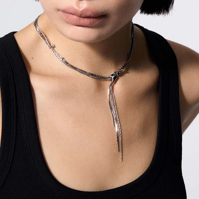 Guardian Bell Tassel Necklace