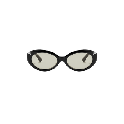 Cat Eye Claw-Detail Sunglasses (Black)
