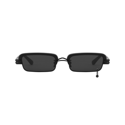 Metal Retro Narrow Frame Sunglasses
