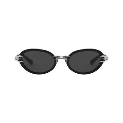 Metal Retro Round Frame Sunglasses