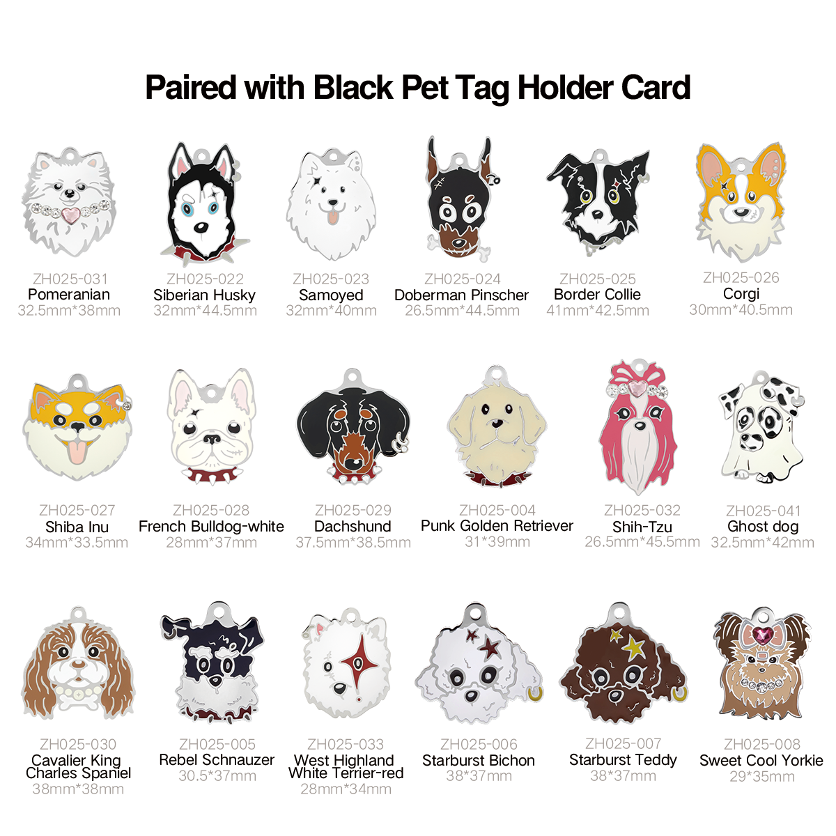 Paws Park Pet Tag Set