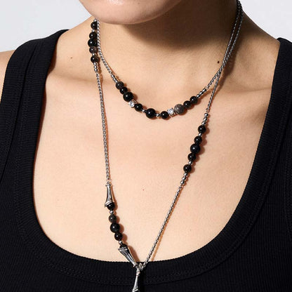 Guardian Bell Long Sweater Necklace