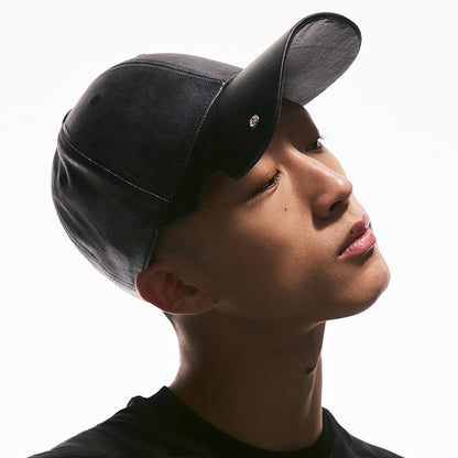 Asymmetrical Deep-Crown Cap