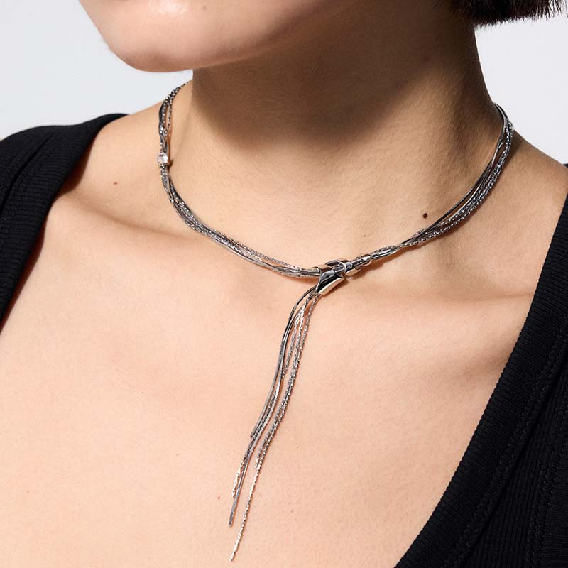 Guardian Bell Tassel Necklace