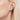 BLACK GLOVES MAGIC CRYSTAL BALL EAR CLIP EAR WIRE