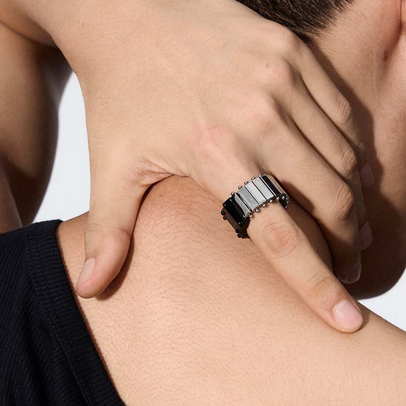 Knight Armor Multi-Layer Ring