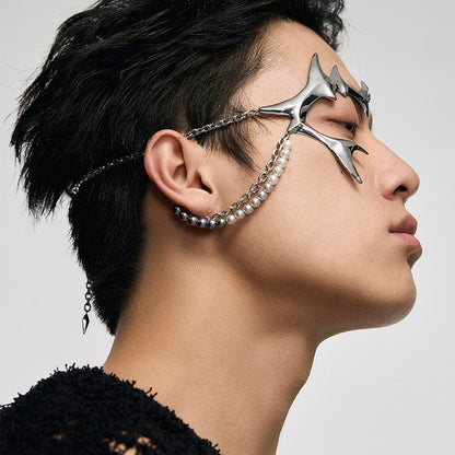 Punk Eye Metal Face Jewelry