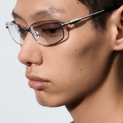 Full-Frame Metal Sunglasses