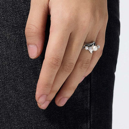 Knight Armor Beaded Ring