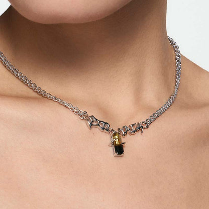 Stilyaga Gradient Tourmaline Necklace