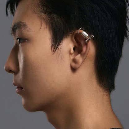 S925 Sterling Silver Piercing Ear Cuff (Single)