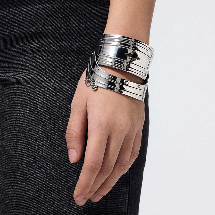 Knight Armor Double-Layer Bundle（Bracelet + Ring）
