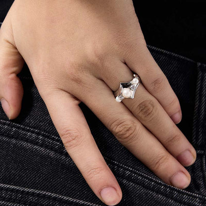 Knight Armor Beaded Ring