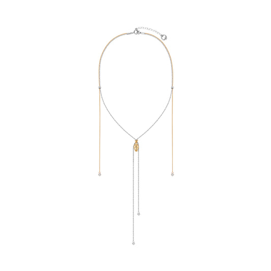 Snake Head Slider Y Necklace