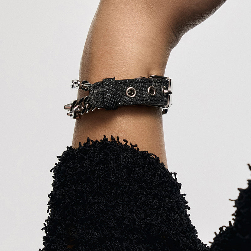 BIG KIDS Graffiti Denim Bracelet