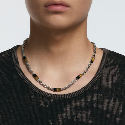 Gradient Tourmaline Handmade Necklace