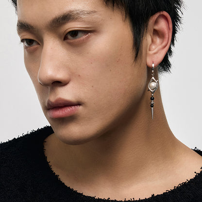 Punk Eye Beaded Earrings