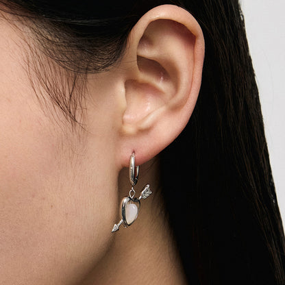 Targeted Heart Earrings