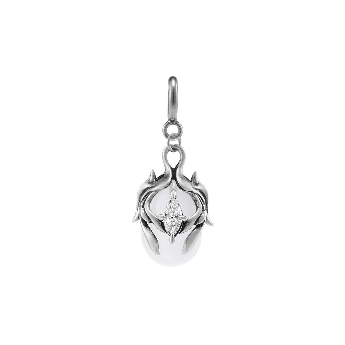 S925 Booby Bird Egg Pendant