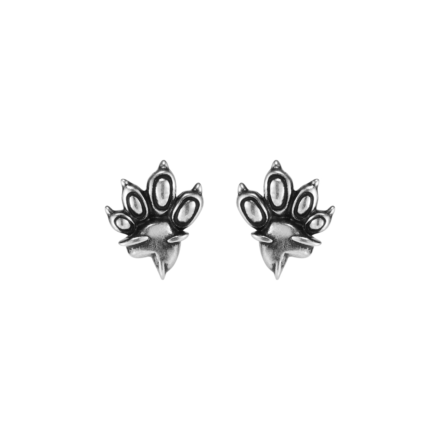 Night Cat Claw Stud Earring