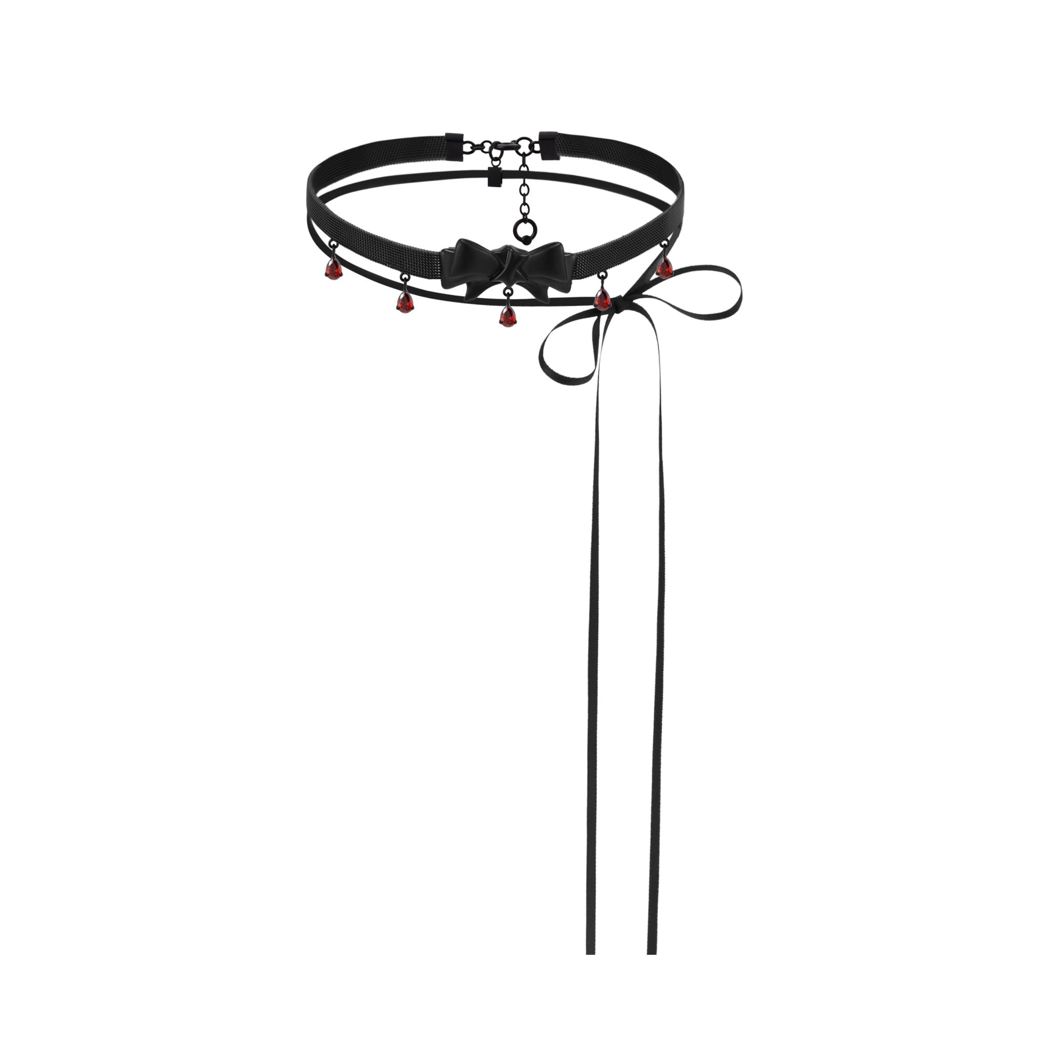 Ribbon Bow Choker – Blackheadshop