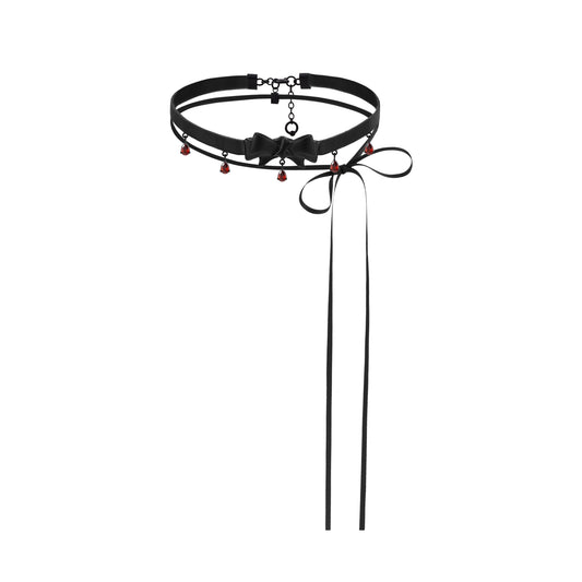 Ribbon Bow Choker