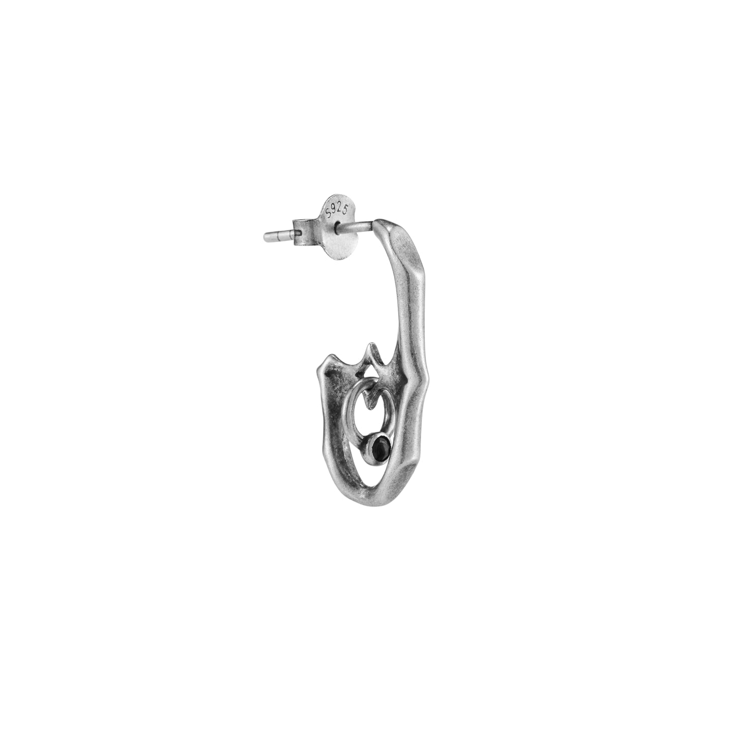 Warthog Snout Stud Earring (Single)
