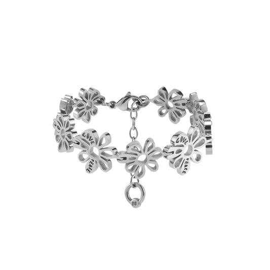 Anti-War Flower Bracelet