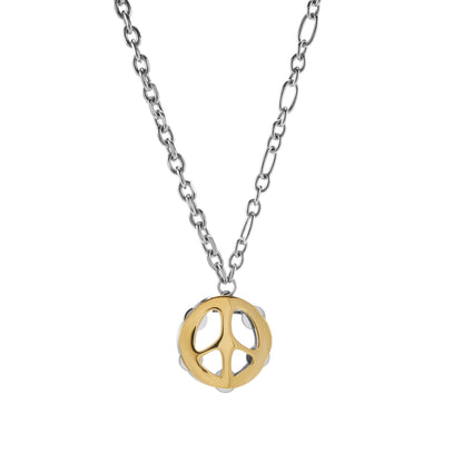 Hand Drum Sweater Necklace