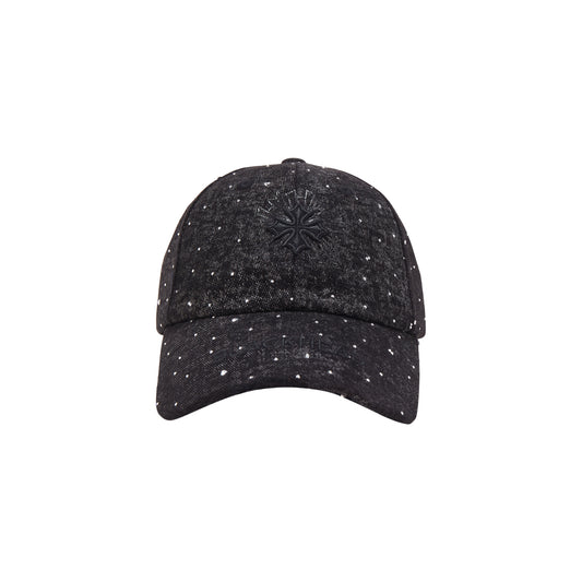 Cornflower Crystal Denim Baseball Cap