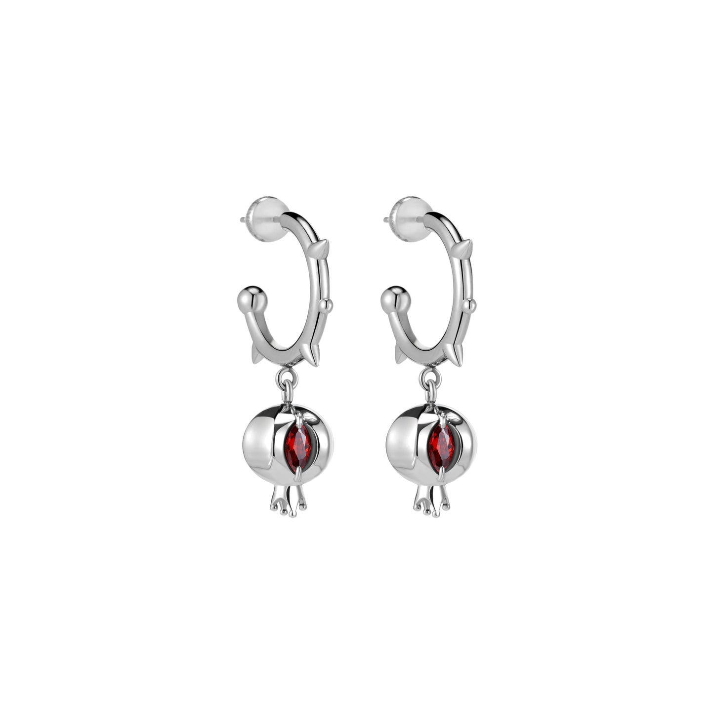 Bad Pomegranate Drop Earrings