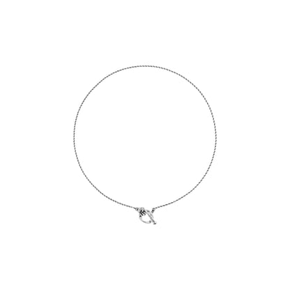 Night Cat Claw T-Bar Chain Necklace