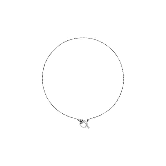 Night Cat Claw T-Bar Chain Necklace