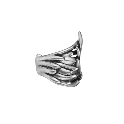 S925 Booby Bird Wing Ear Cuff