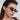 APOCALYPSE RIMLESS METAL-RIM IRREGULAR SUNGLASS