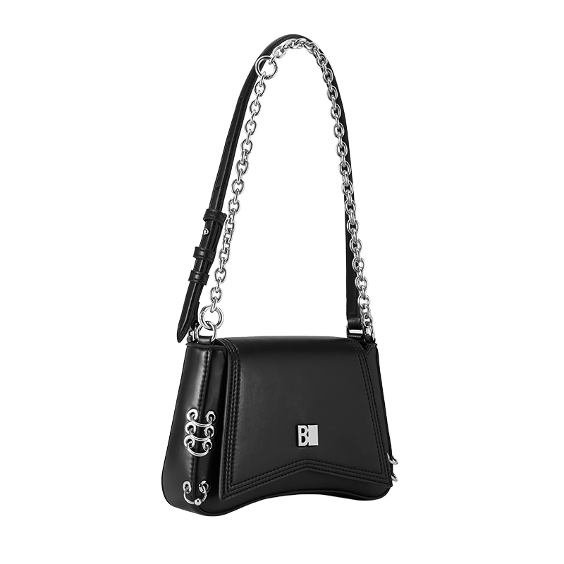 Star Of Bethlehem B Square Double Shoulder Strap Rivet Mini Bag