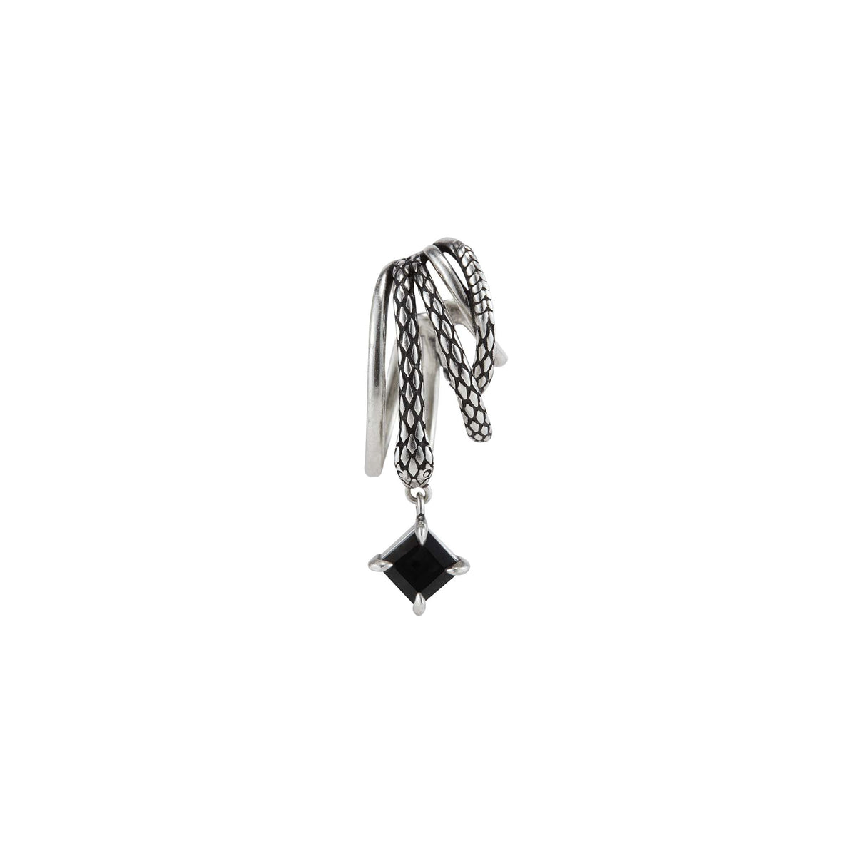Rattlesnake Wrap Ear Cuff (Left Ear) - view 1