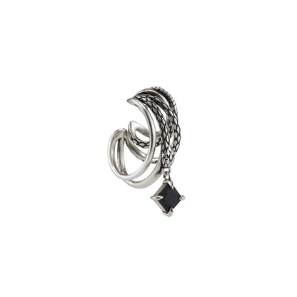 Rattlesnake Wrap Ear Cuff (Left Ear) - view 2
