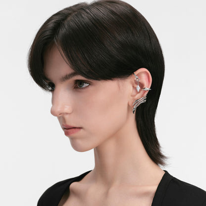 Diamond Prism Ear Cuff