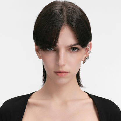 Diamond Prism Ear Cuff
