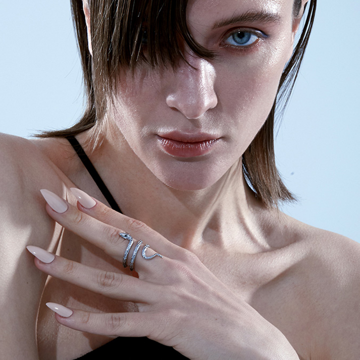 Blackhead Rings Empty Town-Snake Ring – Blackheadshop